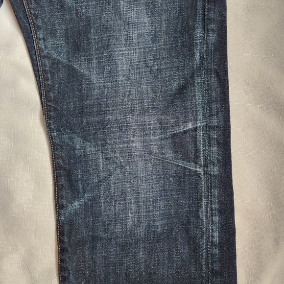 American Eagle Original Straight Leg Dark Indigo Jean Women (26/28) - Picture 4 of 16